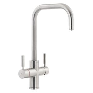 Abode Prostyle 3 IN 1 Quad Spout Kitchen Tap Brushed Nickel