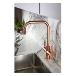 Abode Prostyle 3 IN 1 Quad Spout Kitchen Tap Urban Copper