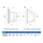 Airflow iCON 60 Extractor Fan White