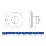Airflow iCON 15 Extractor Fan White