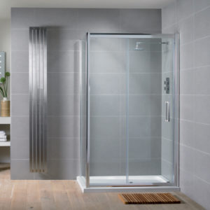 Aquadart Venturi 8 Sliding Shower Door 1400mm
