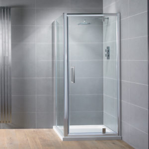 Aquadart Venturi 8 Pivot Shower Door 760mm
