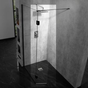 Aquadart 10mm 1100mm Wetroom Panel Clear Glass