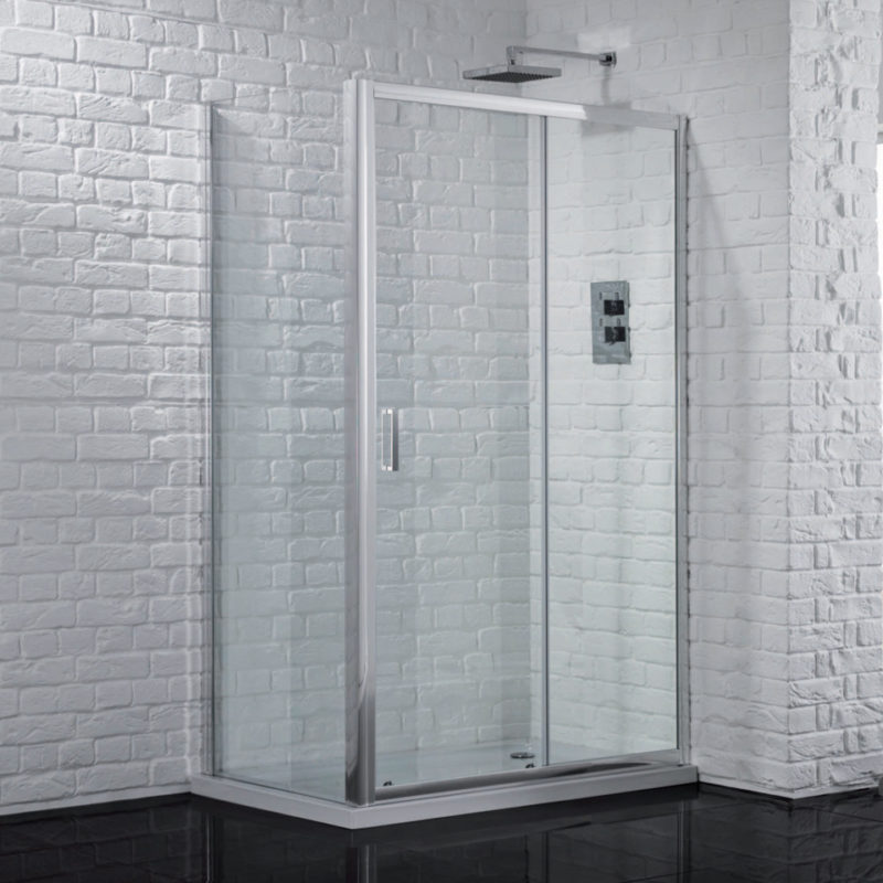 Aquadart Venturi 6 Sliding Shower Door 1100mm