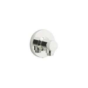Aqualisa Axis Shower Head Push Fit Wall Outlet Chrome