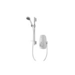 Aqualisa Aquastream Thermo with 90mm Harmony Head - White