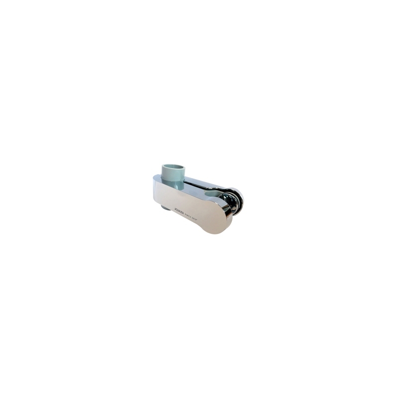 Aqualisa 25mm Pinch Grip Sliding Handset Holder Chrome/Grey Aqualisa 25mm Pinch Grip Sliding Handset Holder Chrome/Grey