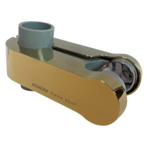 Aqualisa 25mm Pinch Grip Shower Head Holder Gold