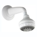 Aqualisa Varispray Fixed Head 3 Spray Option Showerhead White