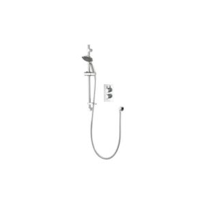 Aqualisa AQ Concealed Shower with Adjustable Kit Round