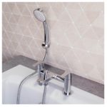 Aqualisa Central Bath Shower Mixer Tap Chrome