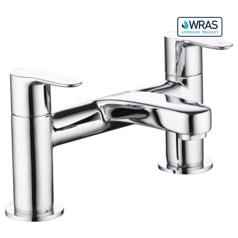 Aqualisa Central Bath Mixer Tap Chrome