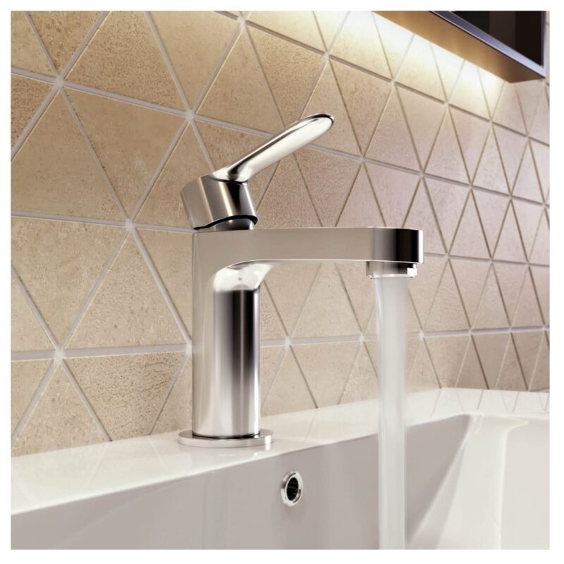 Aqualisa Central Basin Mixer Tap Large Chrome