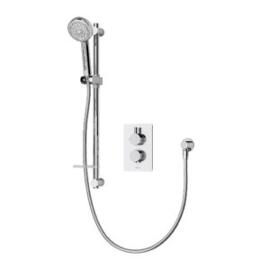 Aqualisa Dream Thermostatic Shower with Adjustable Head Round