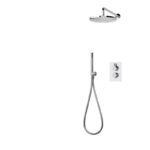 Aqualisa Dream Thermostatic Shower with Handset & Fixed Head Round