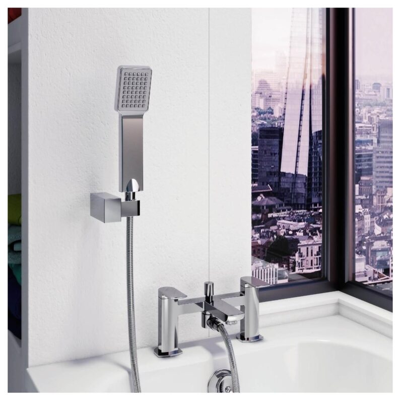 Aqualisa Downtown Bath Shower Mixer Tap Chrome