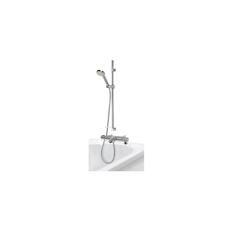 Aqualisa Midas 110 Thermo Bath Shower Mixer with Adjustable Head