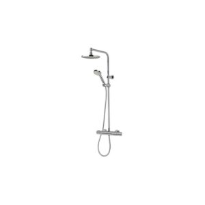 Aqualisa Midas 110 Thermo Shower Column & Adjustable Head Chrome