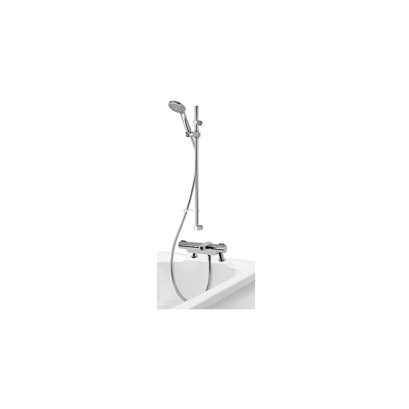 Aqualisa Midas 220 Thermo Bath Shower Mixer with Adjustable Head