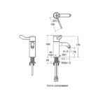 Armitage Shanks Markwik 21  Basin Mixer with Detachable Spout