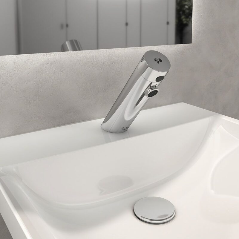 Armitage Shanks Sensorflow E Deck Basin Mixer, Battery A7547