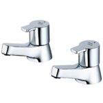 Armitage Shanks Sandringham 21 Bath Pillar Taps B3305