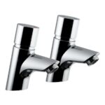 Armitage Shanks Contour Avon 21 Self Closing Basin Taps Chrome