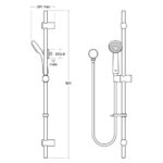 Armitage Shanks Armaglide 2 Slide Rail Kit B9306