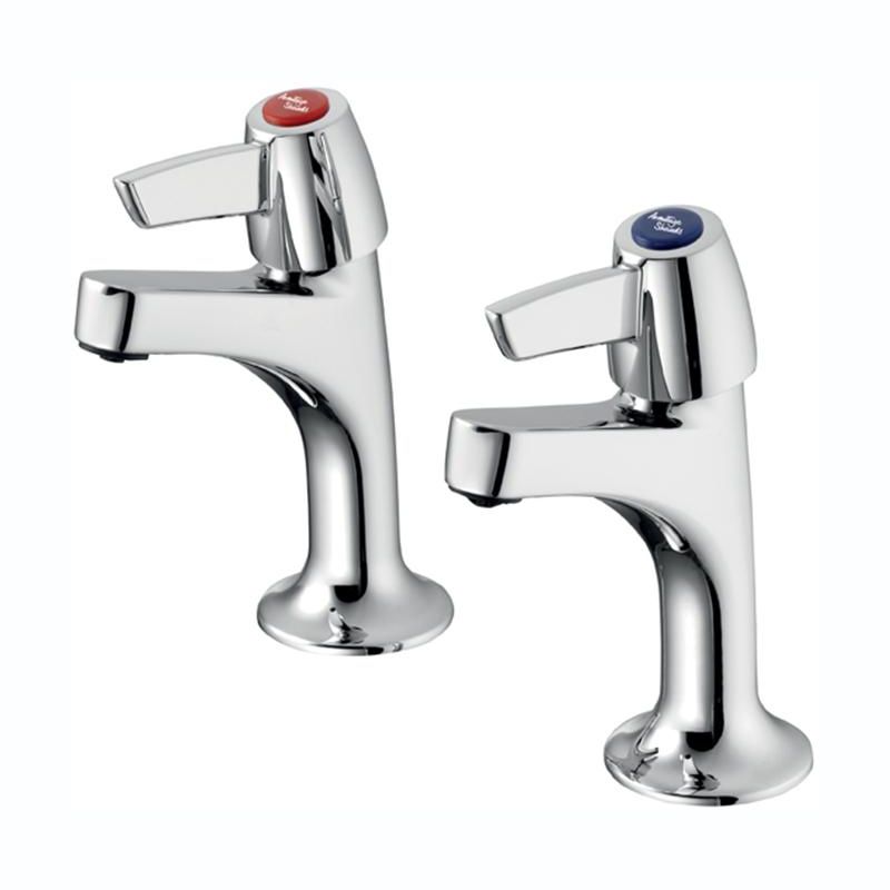 Armitage Shanks Sandringham 21 High Neck Pillar Taps Lever Armitage Shanks Sandringham 21 High Neck Pillar Taps Lever