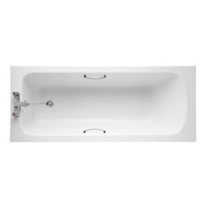 Armitage Shanks Sandringham 21 170cm 2 Taphole Bath with Grips