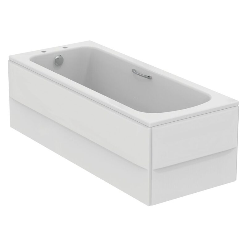 Armitage Shanks Sandringham 21 170cm Bath with Grips, Front Panel & End Panel