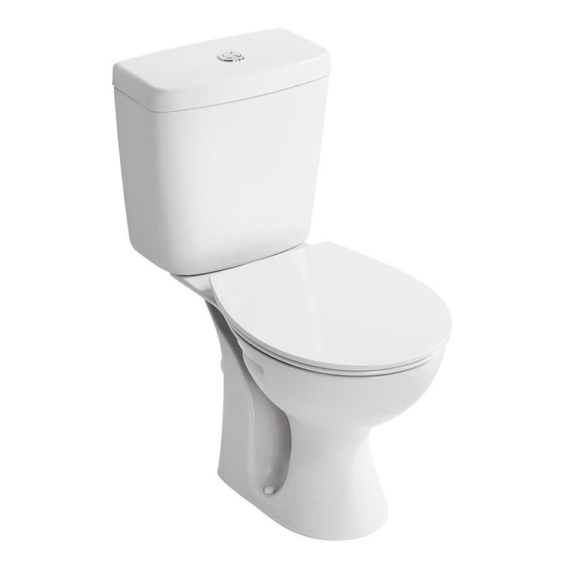 Armitage Shanks Sandringham 21 Seat & Cover, Plastic Hinges