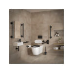 Armitage Shanks Concept Freedom Standard Close Seat Ring Silk Black