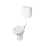 Armitage Shanks Sandringham 21 Low Level Toilet Pack, Push Button Cistern