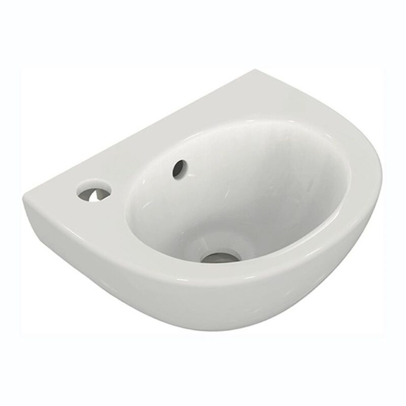 Armitage Shanks Sandringham 21 35cm Basin 1 Hole Left Armitage Shanks Sandringham 21 35cm Basin 1 Hole Left