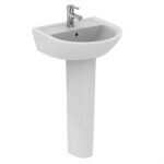 Armitage Shanks Sandringham 21 50cm 1 Hole Basin & Pedestal