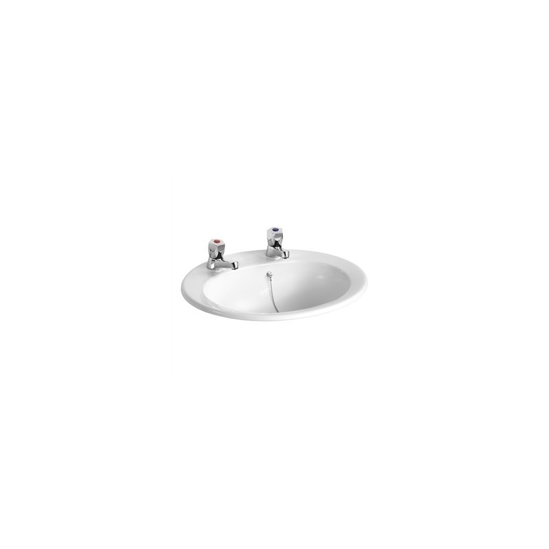 Armitage Shanks Sandringham 21 50cm Countertop Basin 1TH Armitage Shanks Sandringham 21 50cm Countertop Basin 1TH