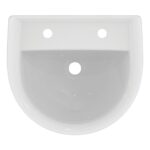 Armitage Shanks Sandringham 21 50cm Semi Countertop Basin 2 Holes