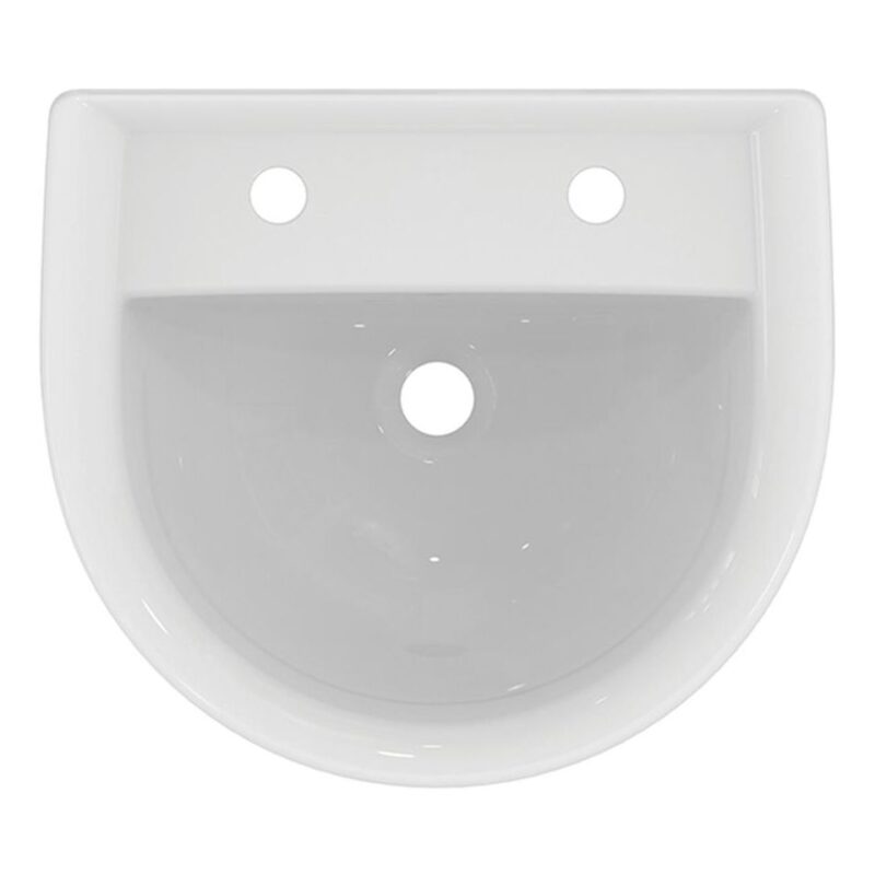 Armitage Shanks Sandringham 21 50cm Semi Countertop Basin 2 Holes