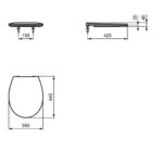 Armitage Shanks Sandringham 21 Close Coupled Toilet with Lever Cistern & Soft Close Seat
