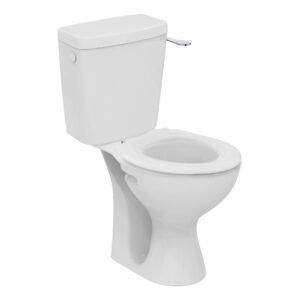 Armitage Shanks Sandringham 21 Close Coupled Toilet with Spatula Lever Cistern & Ring Seat