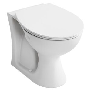 Armitage Shanks Sandringham 21 Back-To-Wall Toilet with Seat