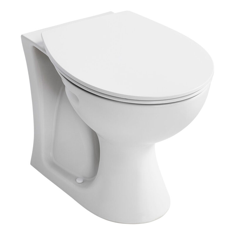 Armitage Shanks Sandringham 21 Back to Wall Toilet with Soft Close Seat Armitage Shanks Sandringham 21 Back to Wall Toilet with Soft Close Seat
