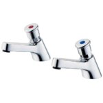 Armitage Shanks Sandringham 21 Self-Closing  1/2" Taps S0672