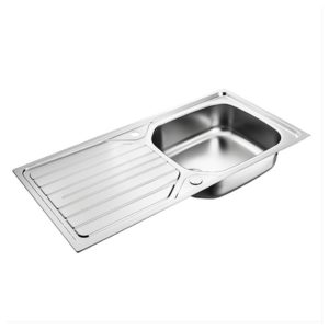 Armitage Shanks Sandringham 100cm Steel 1.0 Bowl Kitchen Sink S0745