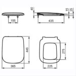 Armitage Shanks Edit D Soft Close Toilet Seat S0784