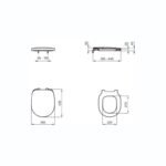 Armitage Shanks Edit R Soft Close Toilet Seat S0798