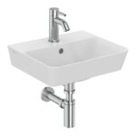 Armitage Shanks Edit L 40cm 1 Taphole Handrinse Basin S0815
