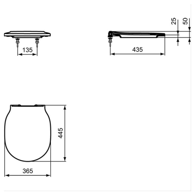 Armitage Shanks Edit L Soft Close Toilet Seat S0820