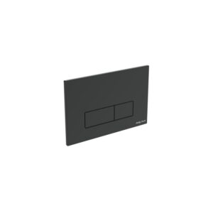 Armitage Shanks Oleas Pneumatic Dual Flushplate S0857 Black